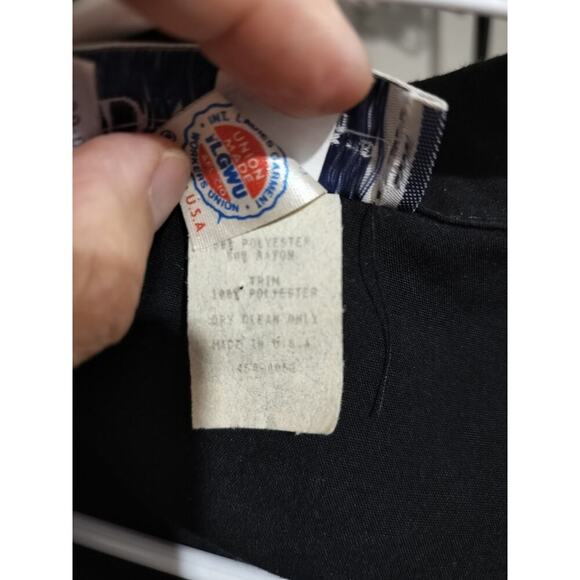 3359)Vtg 80s Diversity Petite Paisley Hippie Wrap 3/4 Sleeve Romper Jumpsuit 14 - Picture 10 of 10